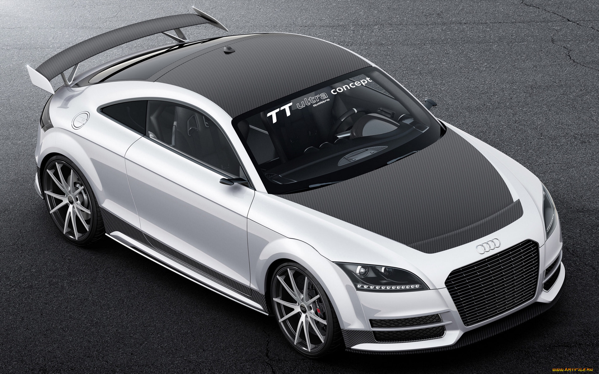 , audi, tt, ultra, quattro, concept, car